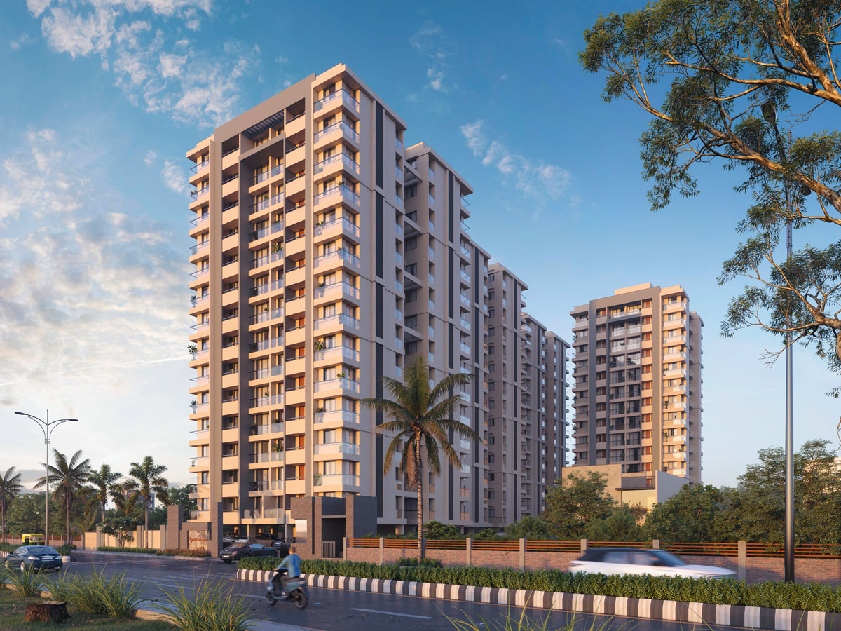 Shyamal Satva Evening View