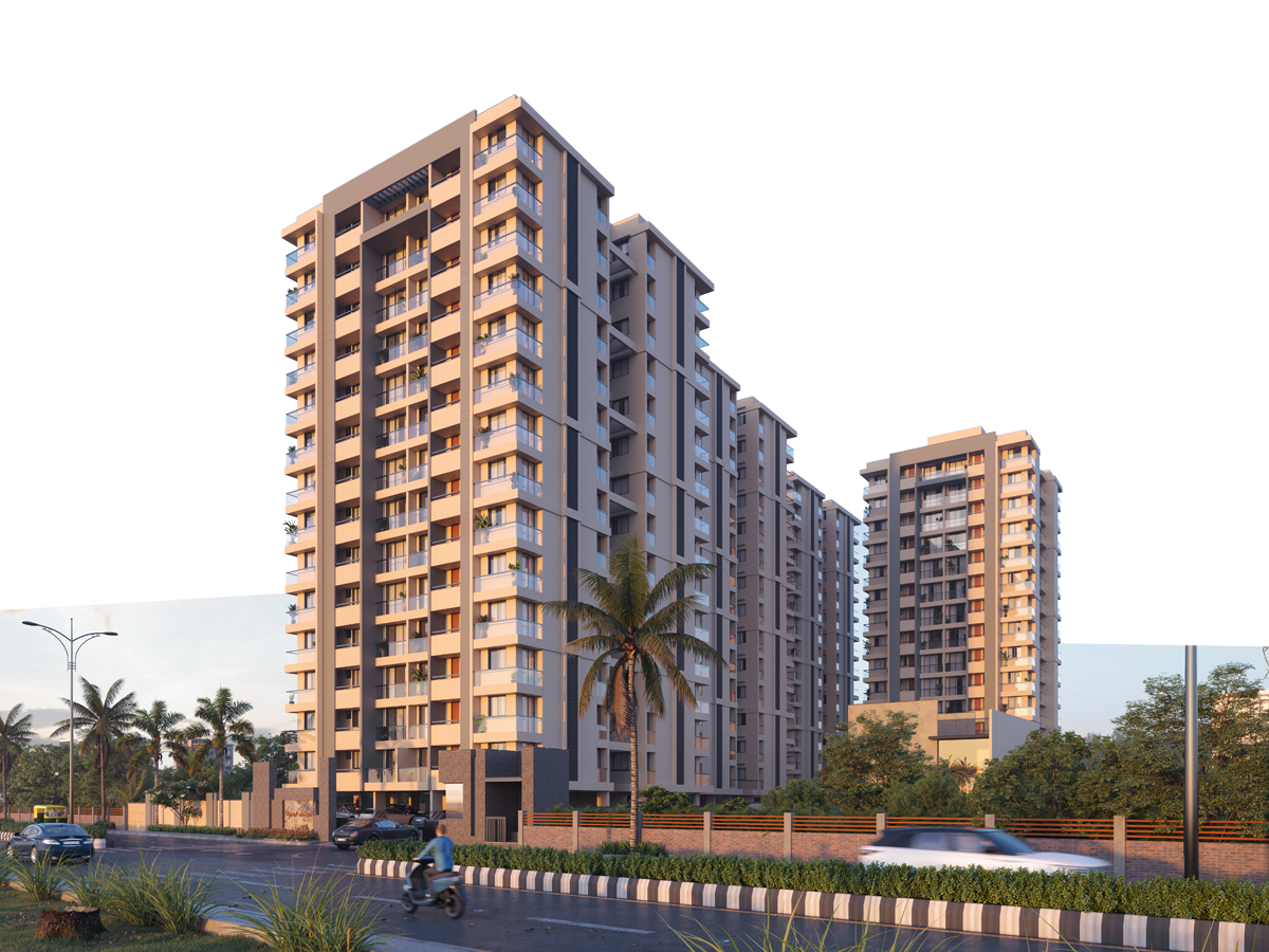 Shyamal Satva Evening View