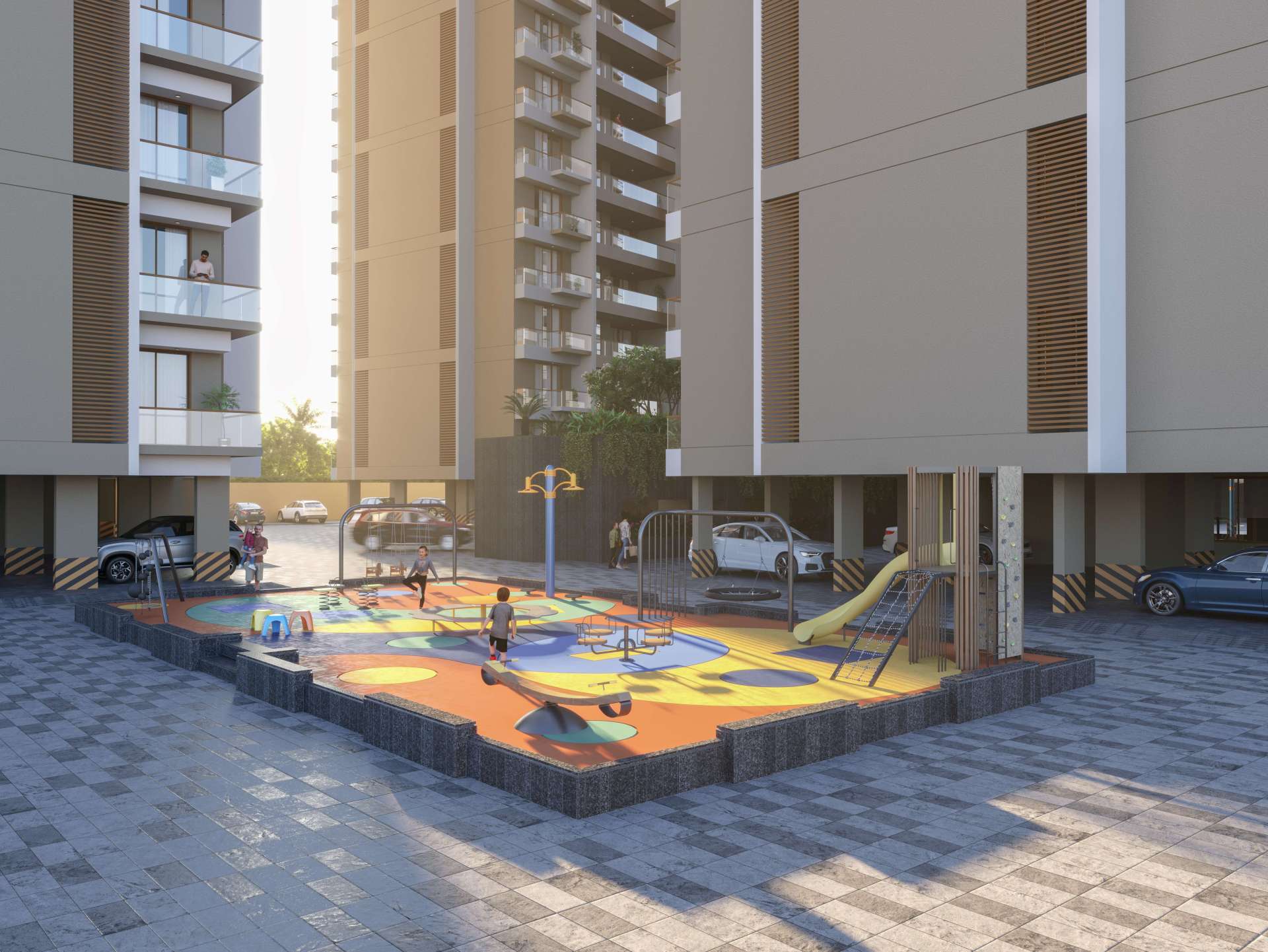 Outdoor Kids Play Area